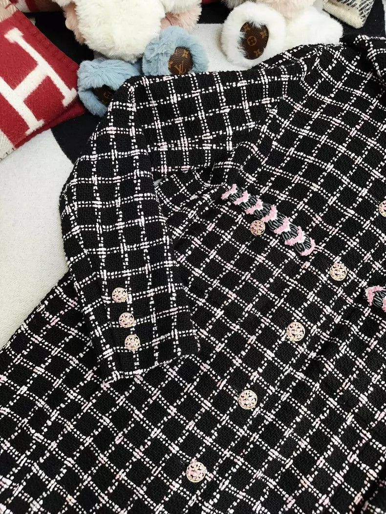 Chanel Chanel Black Pink Hooded Long Coat Size M / US 6-8 / IT 42-44 - 7 Thumbnail