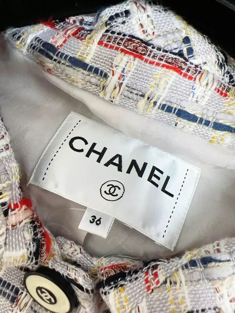Chanel Chanel 18C Mixed Color Ruffled Short Jacket Size S / US 4 / IT 40 - 6 Thumbnail
