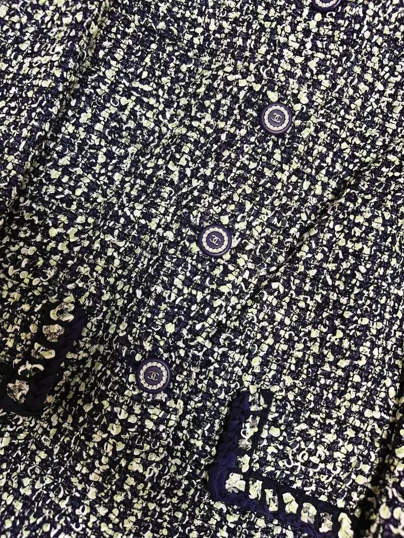 Chanel Chanel 19P Multicolor Tweed Long Sleeve Jacket Size S / US 4 / IT 40 - 2 Thumbnail