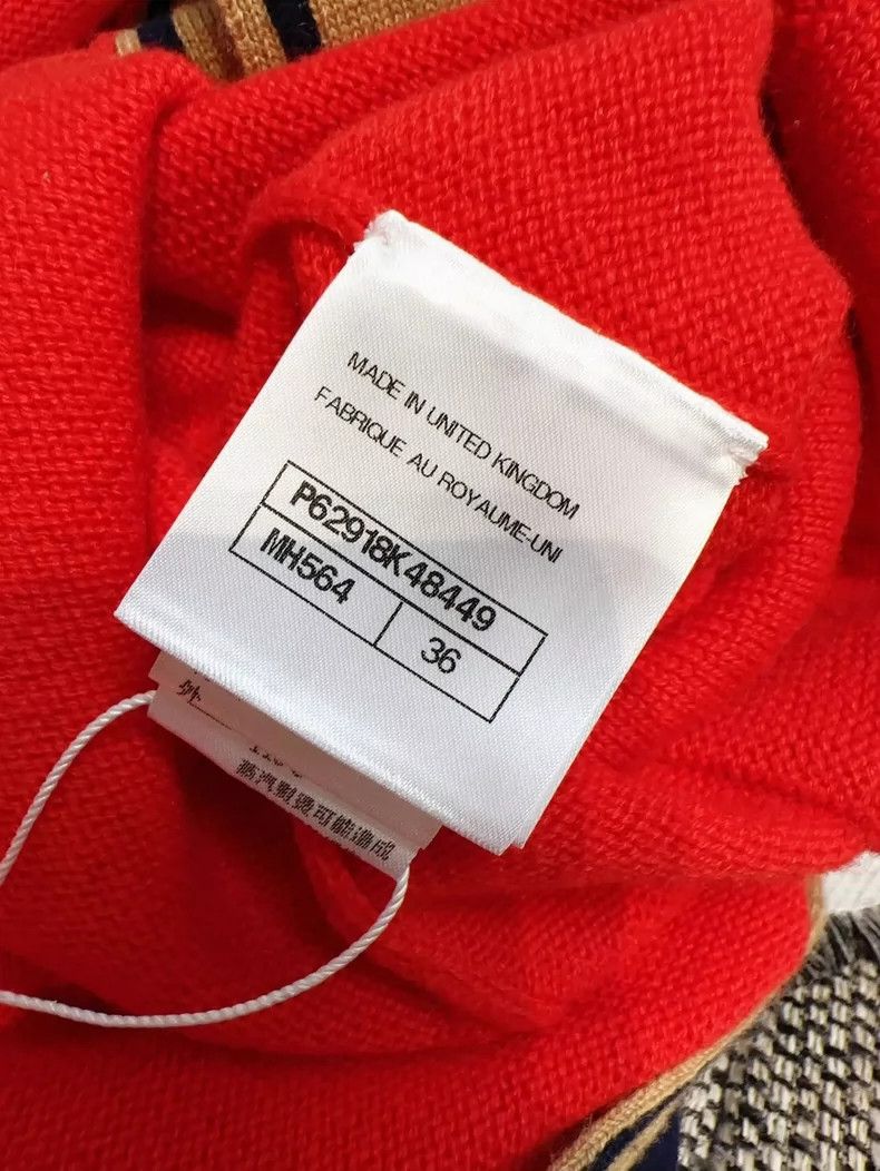 Chanel Chanel Red and Navy Long Cardigan Size M / US 6-8 / IT 42-44 - 8 Thumbnail