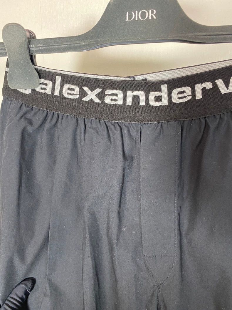 Balenciaga Alexander Wang Letter Print Straight Pants Size 22" - 3 Thumbnail
