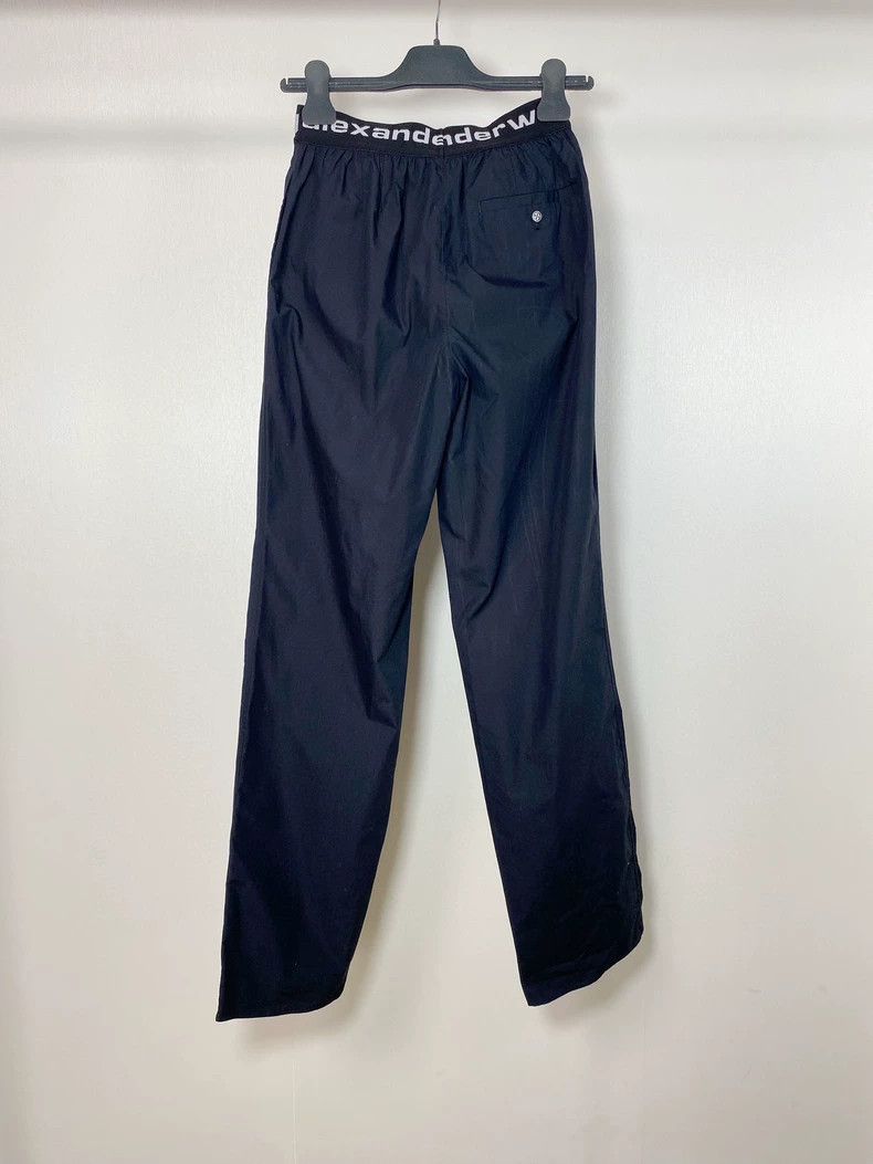 Alexander Wang Letter Print Straight Pants