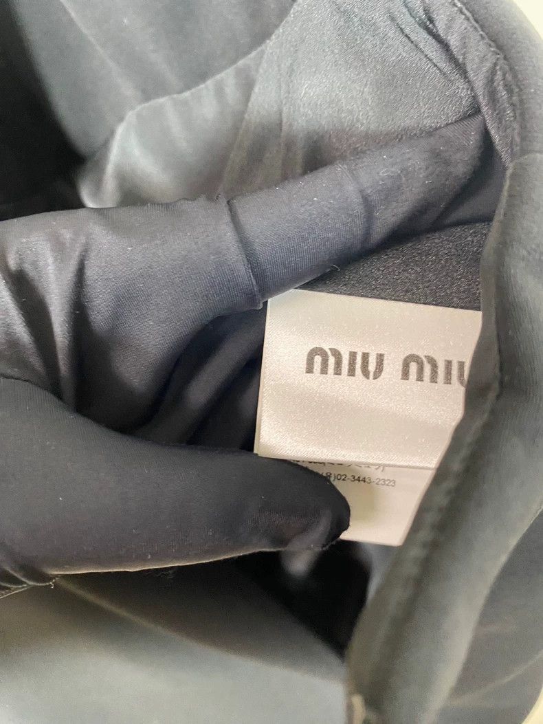 Miu Miu Miu Miu Bow Strap Dress Size 40 Size M / US 6-8 / IT 42-44 - 4 Thumbnail