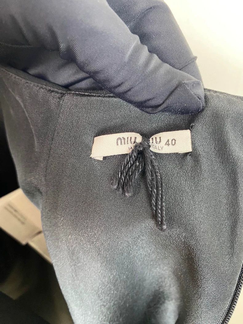Miu Miu Miu Miu Bow Strap Dress Size 40 Size M / US 6-8 / IT 42-44 - 6 Thumbnail