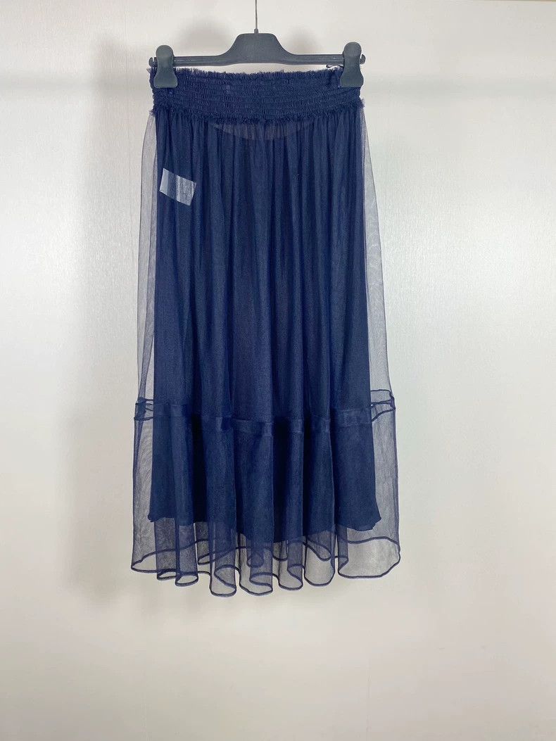 Dior Dior Mesh Skirt with Silk Lining Size 38" / US 16 / IT 52 - 2 Thumbnail