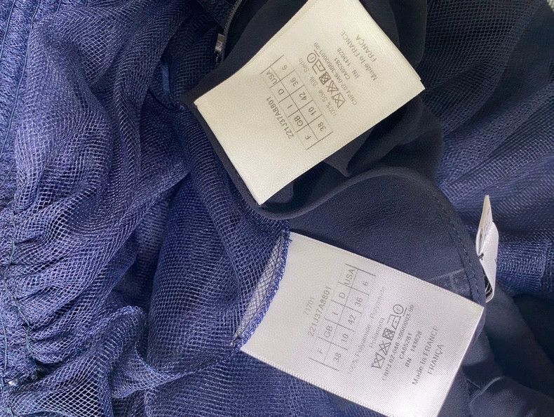 Dior Dior Mesh Skirt with Silk Lining Size 38" / US 16 / IT 52 - 5 Thumbnail