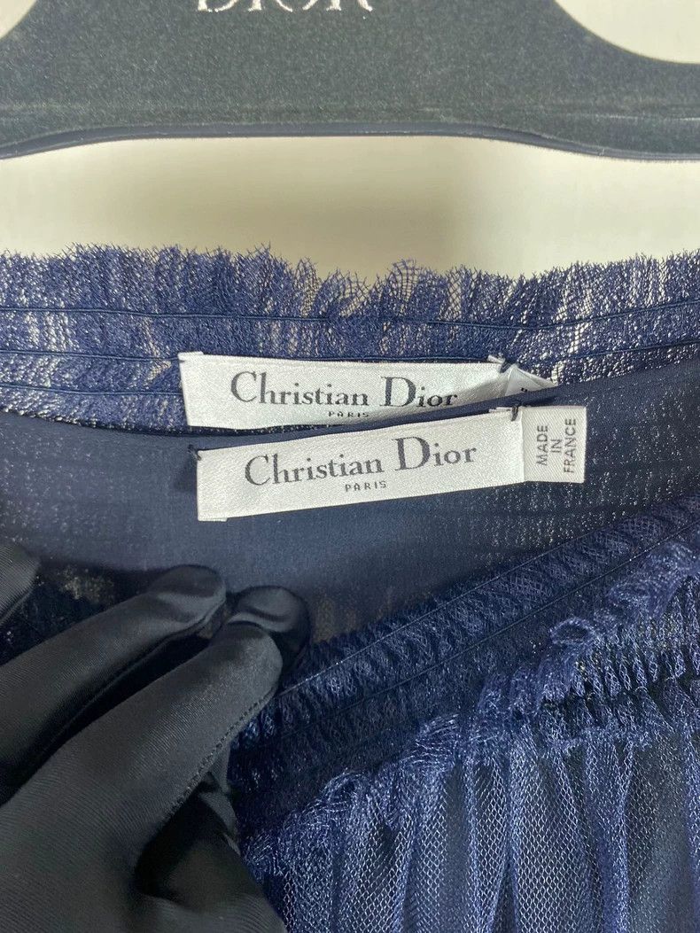 Dior Dior Mesh Skirt with Silk Lining Size 38" / US 16 / IT 52 - 7 Thumbnail