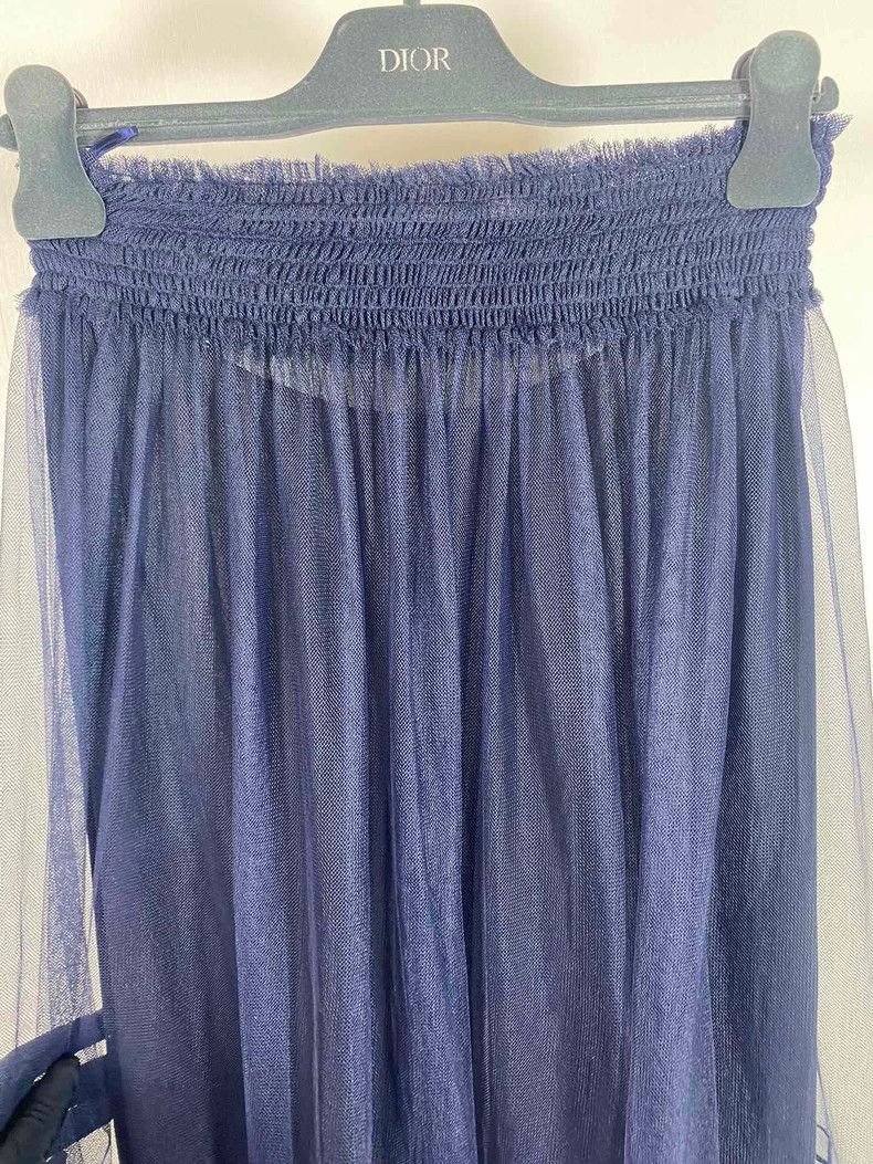 Dior Dior Mesh Skirt with Silk Lining Size 38" / US 16 / IT 52 - 3 Thumbnail