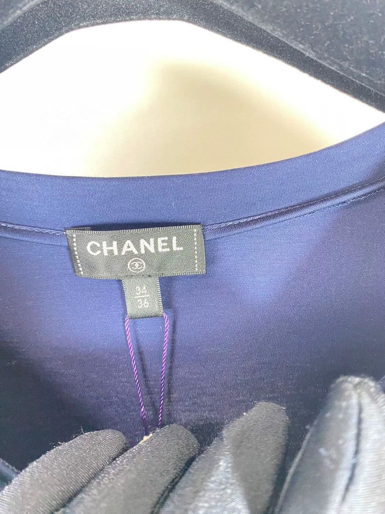 Chanel Chanel Logo Short Sleeve Top Size XS / US 0-2 / IT 36-38 - 5 Thumbnail