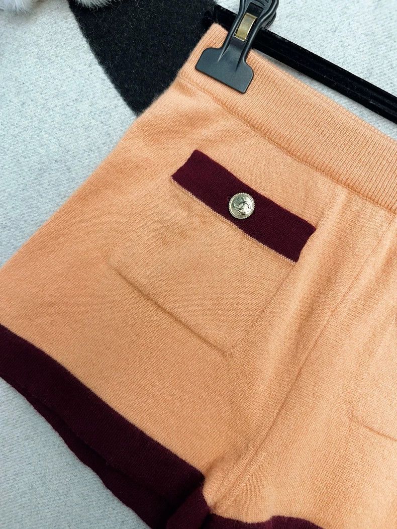Chanel Chanel Orange Short Sleeve Cardigan Set Size S / US 4 / IT 40 - 7 Thumbnail