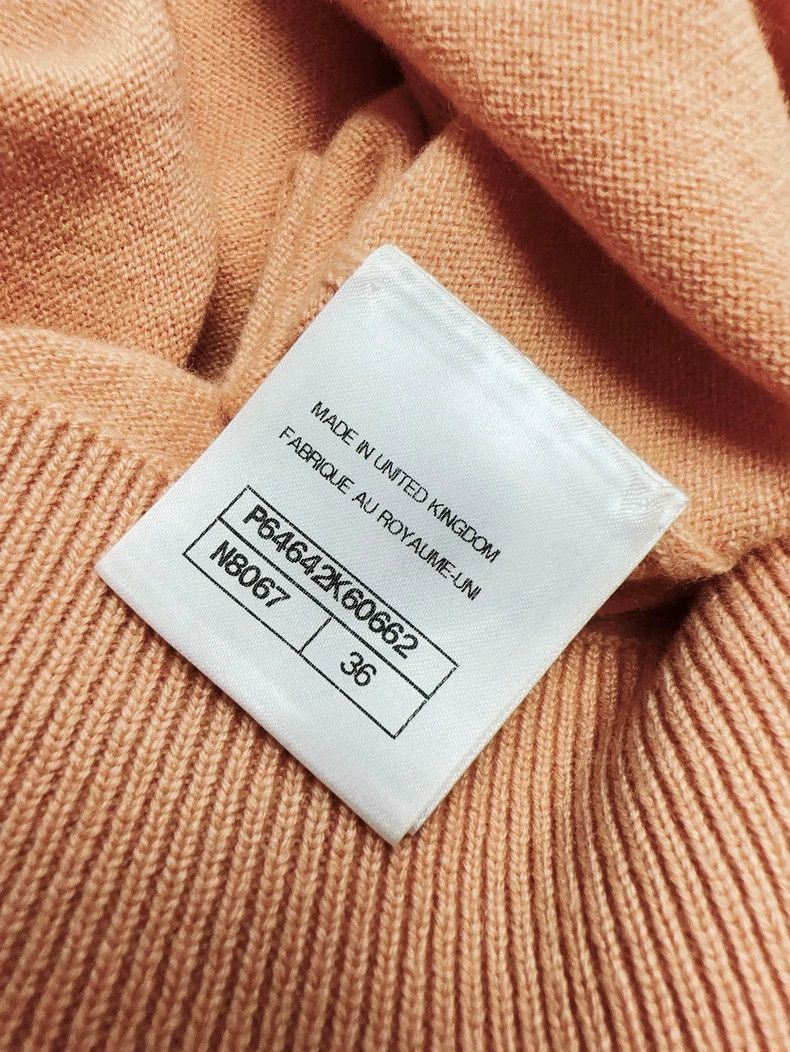 Chanel Chanel Orange Short Sleeve Cardigan Set Size S / US 4 / IT 40 - 3 Thumbnail
