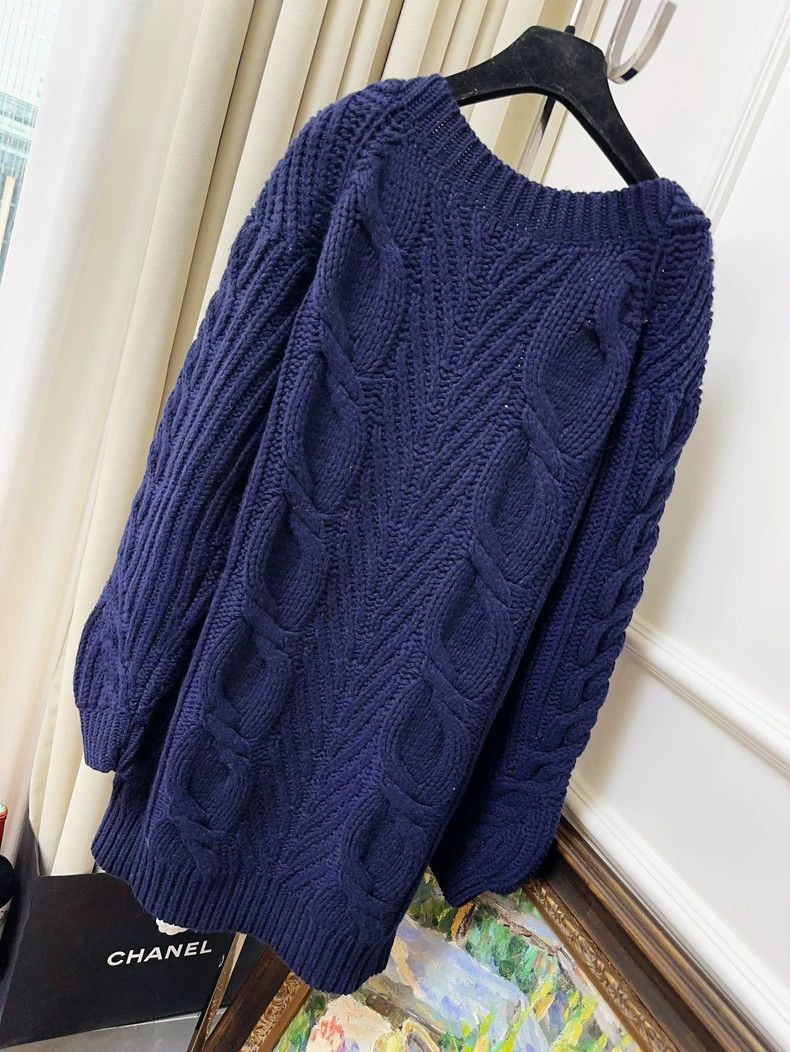 Chanel Chanel Long Sleeve Sweater with Anchor Design Size S / US 4 / IT 40 - 2 Thumbnail