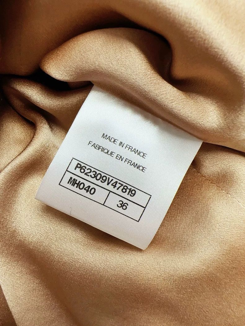 Chanel Chanel Brown Black Houndstooth Long Sleeve Coat Size S / US 4 / IT 40 - 5 Thumbnail