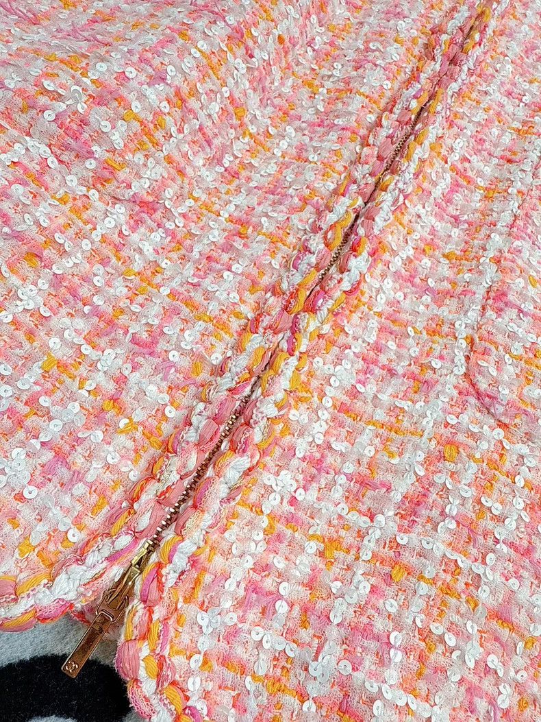 Chanel Chanel 19C Cruise Series Orange Jacket Size S / US 4 / IT 40 - 6 Thumbnail