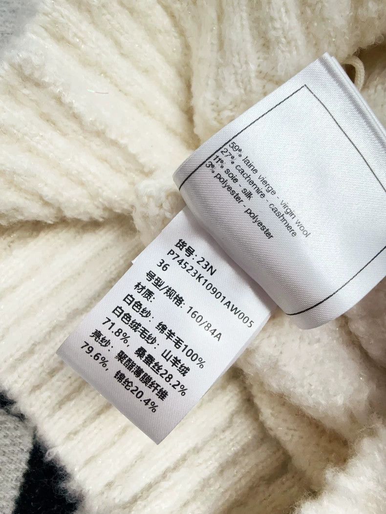 Chanel Chanel White Knit Sweater from Ski Collection Size S / US 4 / IT 40 - 5 Thumbnail