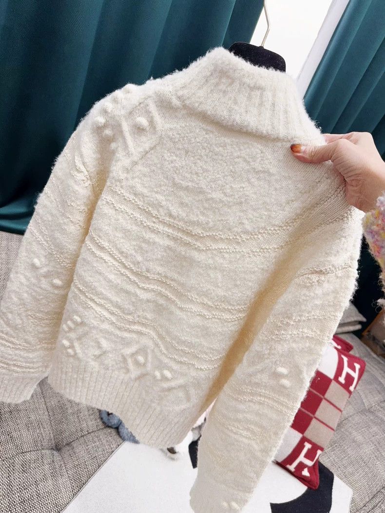 Chanel Chanel White Knit Sweater from Ski Collection Size S / US 4 / IT 40 - 7 Thumbnail