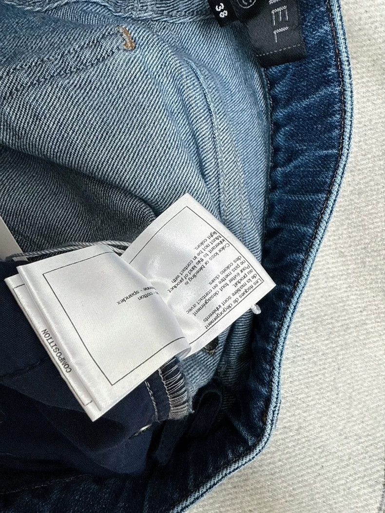 Chanel Chanel Blue Gradient Denim Jeans Size 38 Size 38" / US 16 / IT 52 - 7 Thumbnail