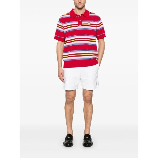 Casablanca CASABLANCA Men Polo Shirts KW 906 01 DKRED Size US M / EU 48-50 / 2 - 4 Thumbnail