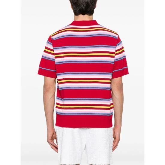 Casablanca CASABLANCA Men Polo Shirts KW 906 01 DKRED Size US M / EU 48-50 / 2 - 3 Thumbnail