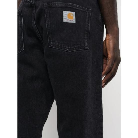 Carhartt CARHARTT Men Denim Pants I029208 8906 BLACK Size US 28 / EU 44 - 2 Thumbnail