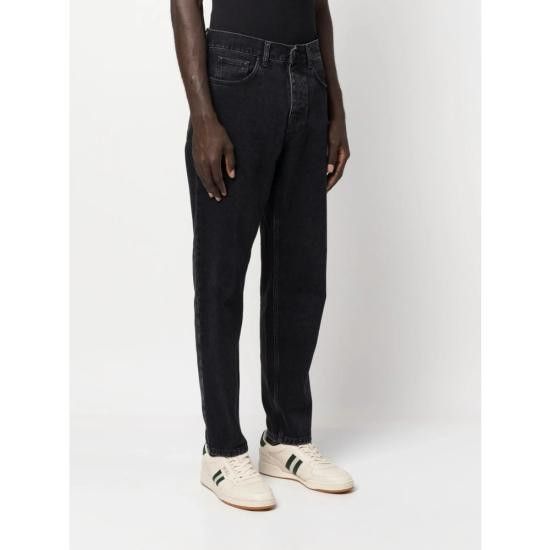 Carhartt CARHARTT Men Denim Pants I029208 8906 BLACK Size US 29 - 4 Thumbnail