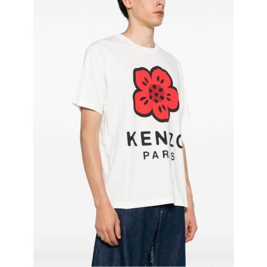 Kenzo KENZO Men T-Shirts FE65TS4754SO 02 WHITE Size US XXL / EU 58 / 5 - 5 Thumbnail