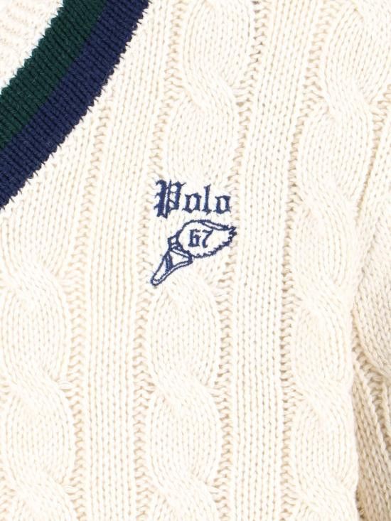 Polo Ralph Lauren POLO RALPH LAUREN Men Sweater 710 970656 001 White Size US L / EU 52-54 / 3 - 4 Thumbnail
