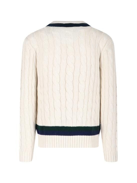 Polo Ralph Lauren POLO RALPH LAUREN Men Sweater 710 970656 001 White Size US M / EU 48-50 / 2 - 2 Thumbnail