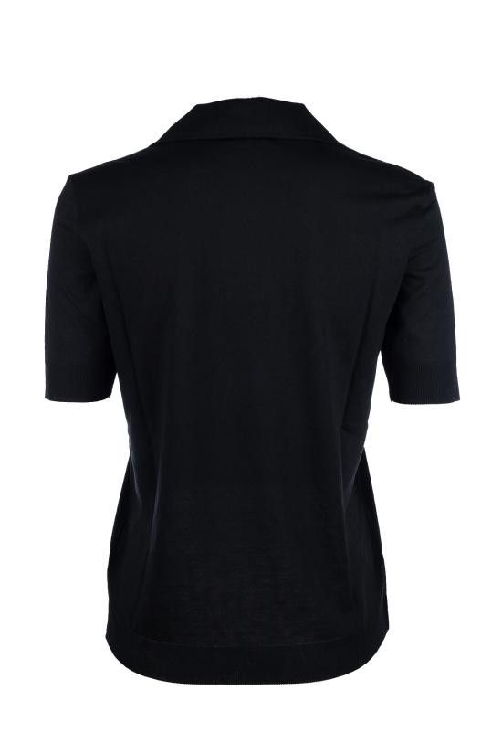 Calvin Klein CALVIN KLEIN Women Polo Shirts LV044B208G UB1 BLACK Size L / US 10 / IT 46 - 2 Thumbnail
