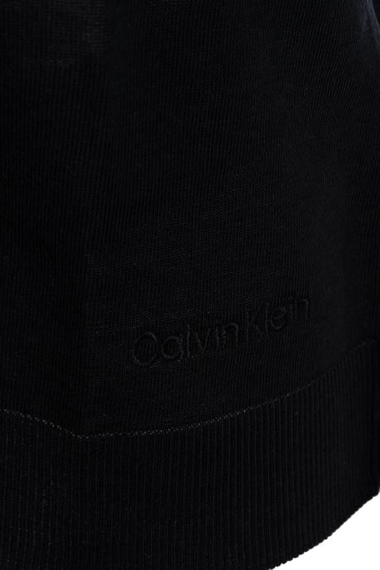 Calvin Klein CALVIN KLEIN Women Polo Shirts LV044B208G UB1 BLACK Size S / US 4 / IT 40 - 3 Thumbnail