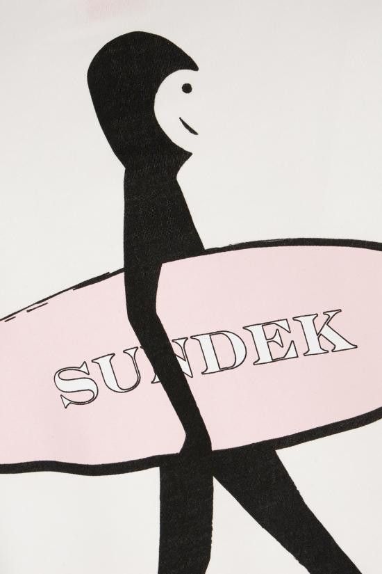 Sundek SUNDEK Men T-Shirts M5S242M673TEJ7800 00600 WHITE Size US M / EU 48-50 / 2 - 3 Thumbnail