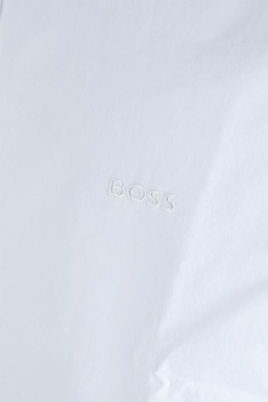 Hugo Boss HUGO BOSS Men Long Tops 50518304 100 WHITE Size US L / EU 52-54 / 3 - 3 Thumbnail