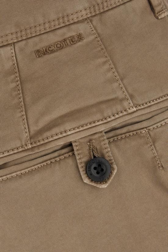 Incotex INCOTEX Men Straight Pants 12S1679664A 519 Beige Size US 32 / EU 48 - 3 Thumbnail