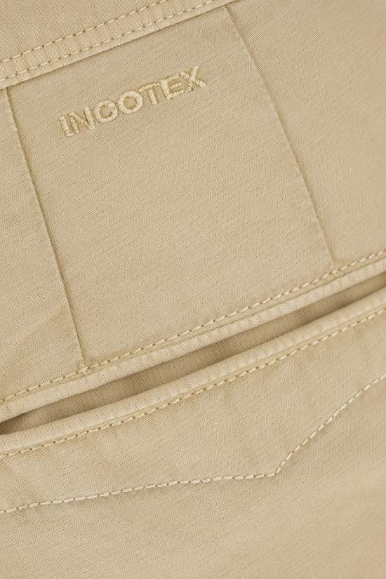 Incotex INCOTEX Men Straight Pants 18S10090871 405 Beige Size US 38 / EU 54 - 3 Thumbnail