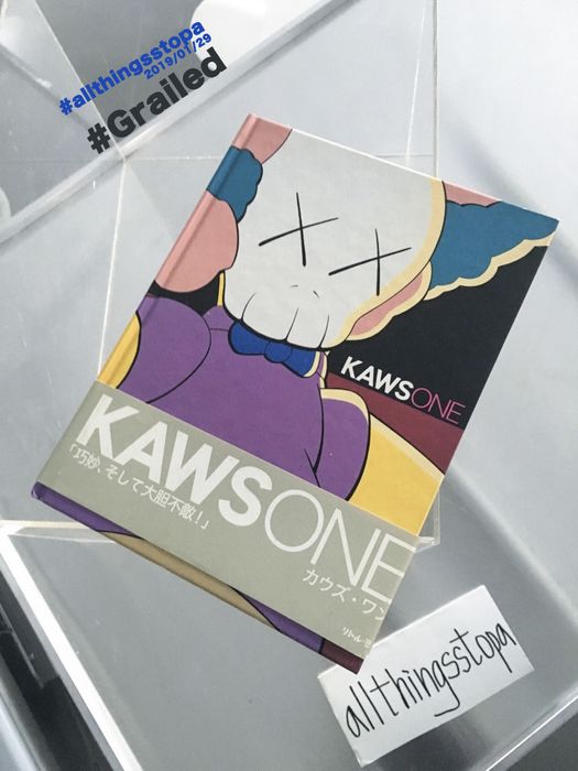 Kaws KAWS ONE Hardcover BOOK | Grailed