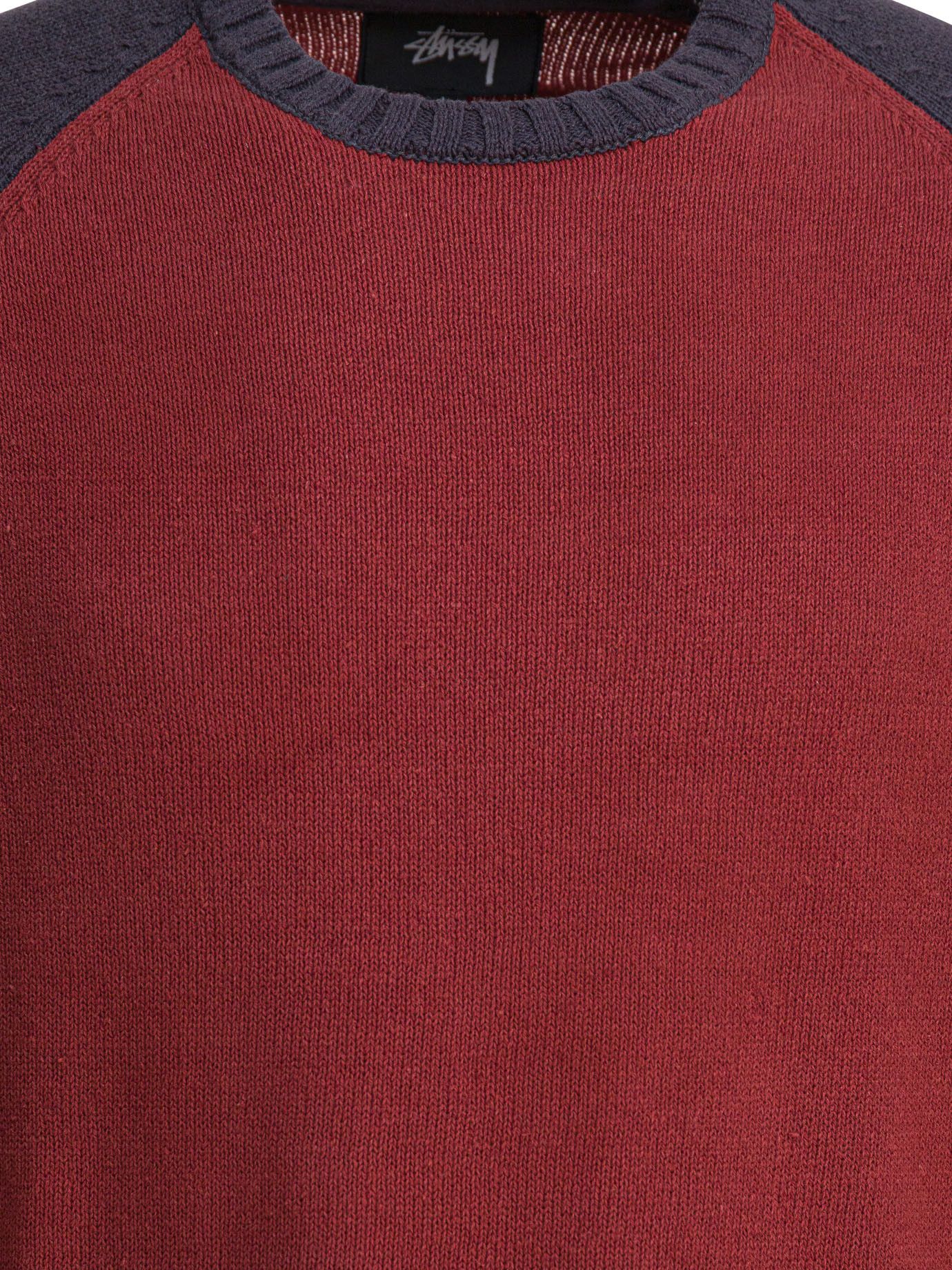 Stussy Colorblocked Raglan Crew Size US L / EU 52-54 / 3 - 3 Thumbnail