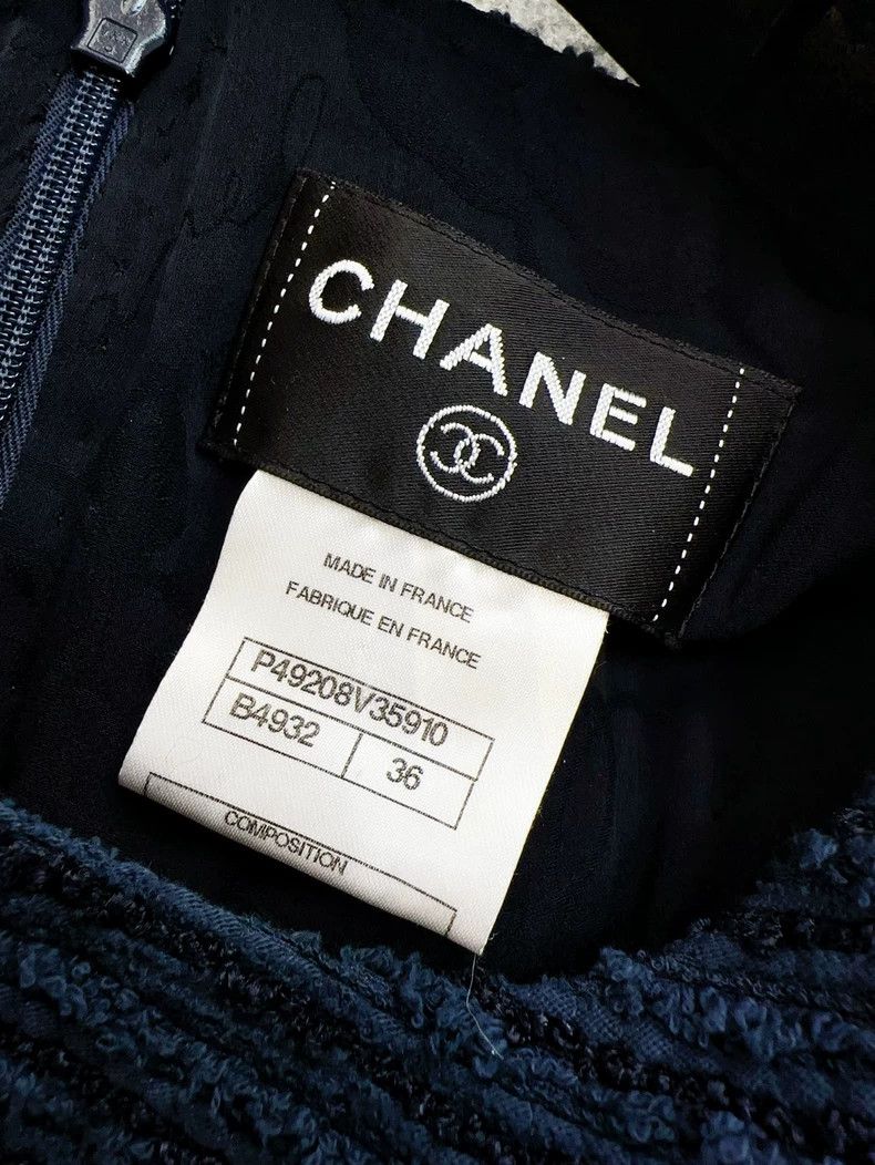 Chanel Chanel Spring Summer Tweed Dress 2014 Size S / US 4 / IT 40 - 5 Thumbnail