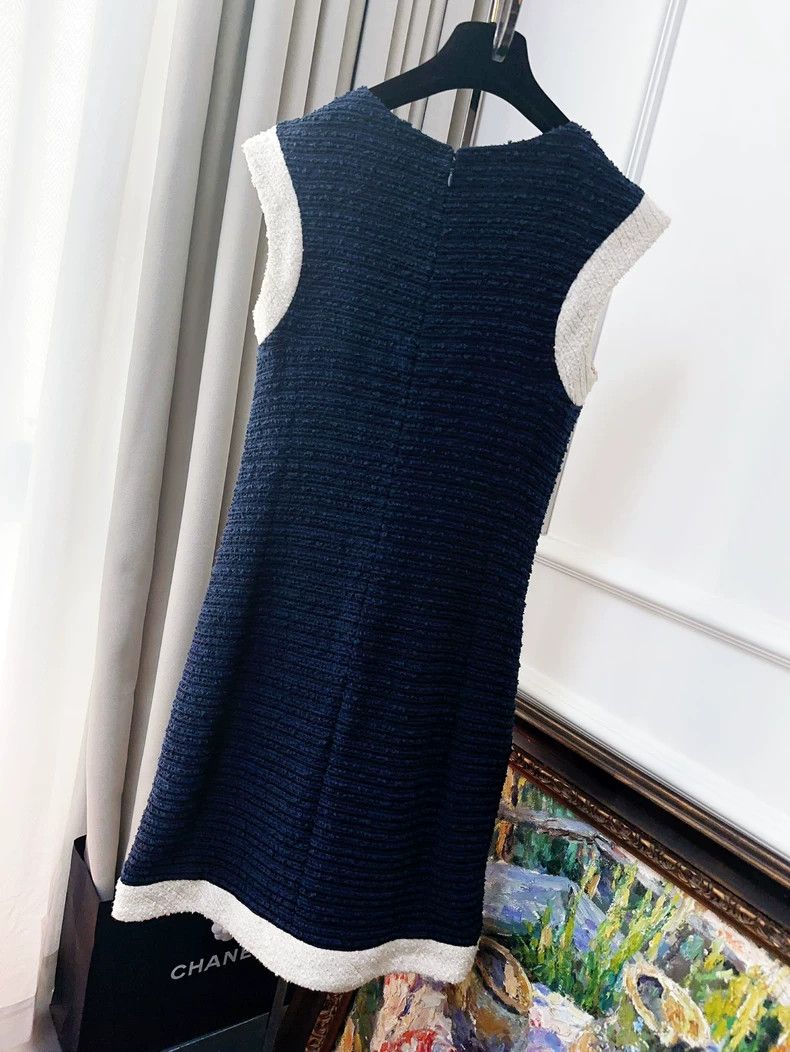 Chanel Chanel Spring Summer Tweed Dress 2014 Size S / US 4 / IT 40 - 8 Thumbnail