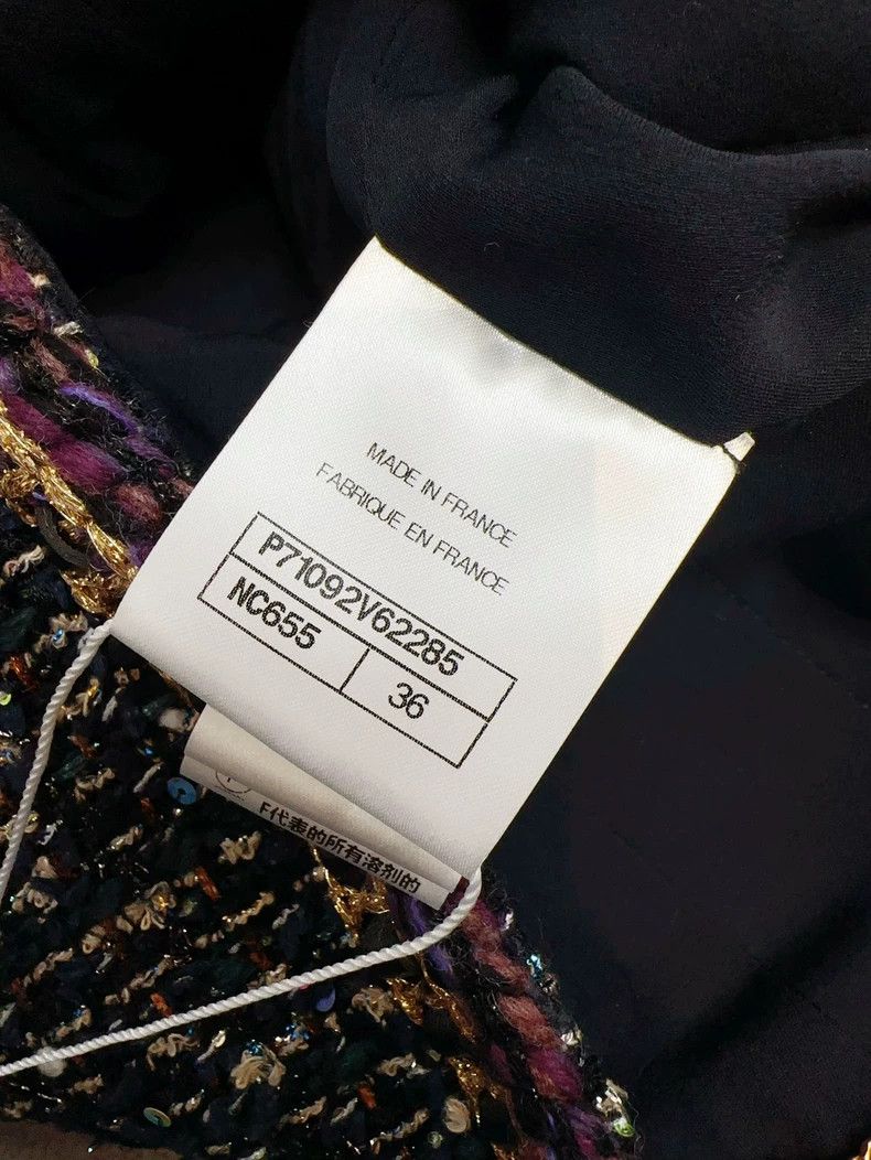 Chanel Chanel 21A Castle Series Black Jacket Size S / US 4 / IT 40 - 5 Thumbnail