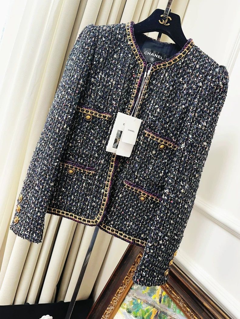 Chanel Chanel 21A Castle Series Black Jacket Size S / US 4 / IT 40 - 7 Thumbnail