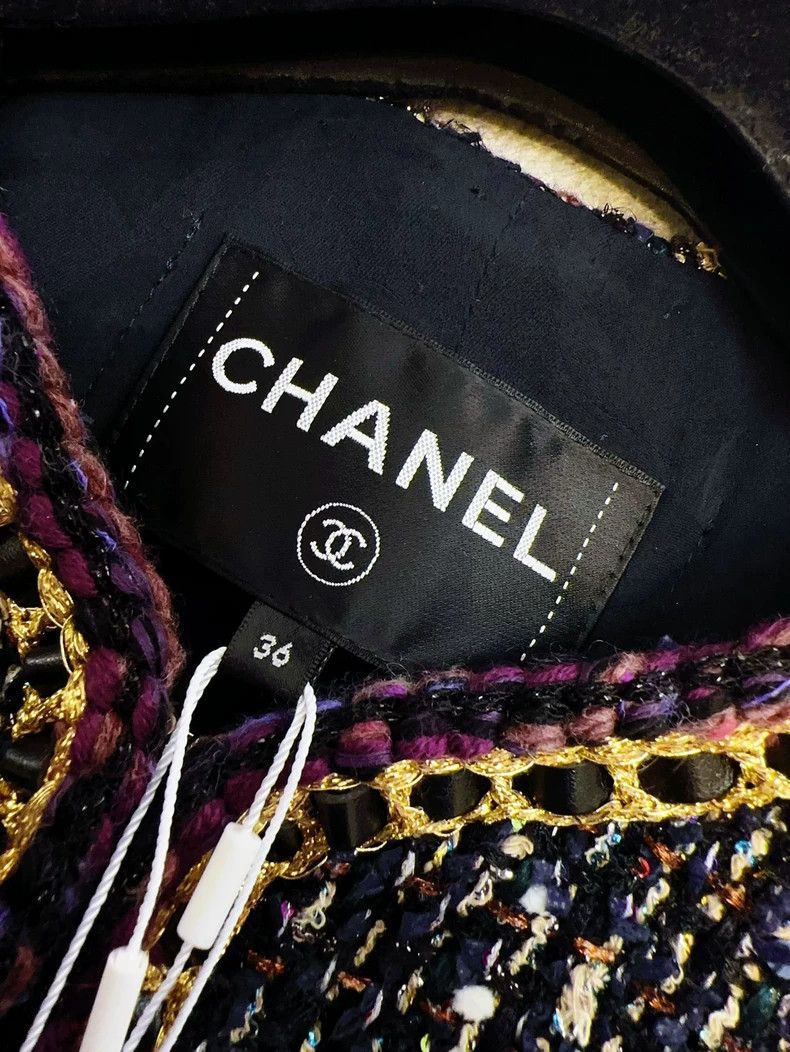 Chanel Chanel 21A Castle Series Black Jacket Size S / US 4 / IT 40 - 4 Thumbnail