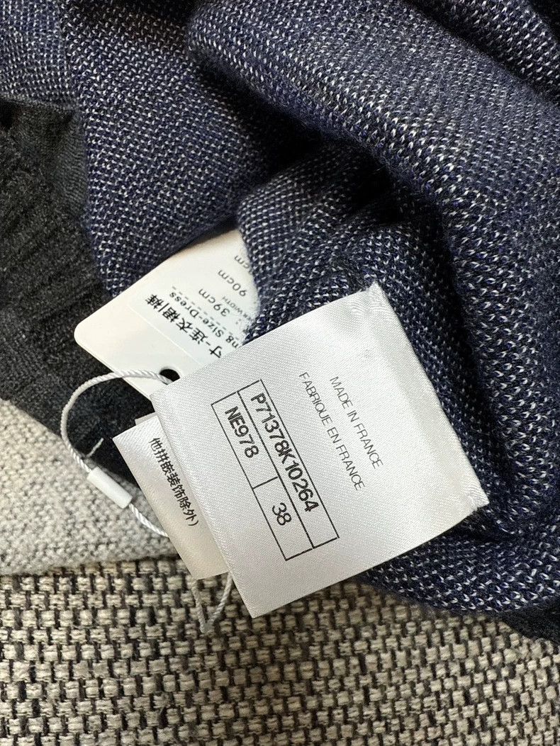 Chanel Gray Knit Dress by Chanel 21B Size M / US 6-8 / IT 42-44 - 6 Thumbnail