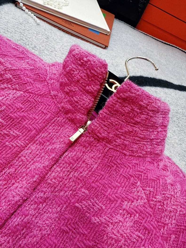 Chanel Chanel Pink Long Sleeve Jacket 19k Collection Size S / US 4 / IT 40 - 2 Thumbnail