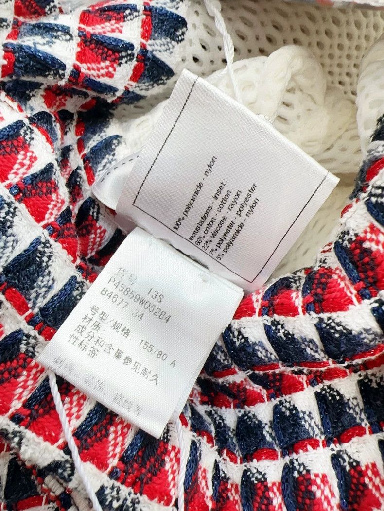 Chanel Chanel Ivory Color Knit Short Jacket Size S / US 4 / IT 40 - 6 Thumbnail