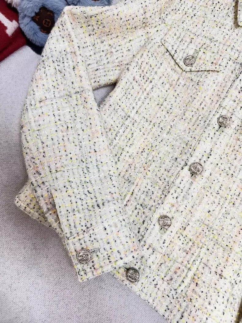 Chanel Chanel Green Long Sleeve Blouse Jacket Size S / US 4 / IT 40 - 5 Thumbnail