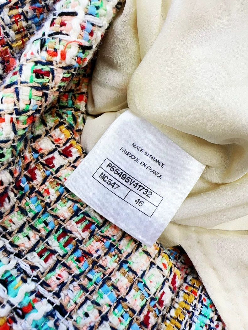 Chanel Chanel Colorful Woven Long Vest Size L / US 10 / IT 46 - 6 Thumbnail