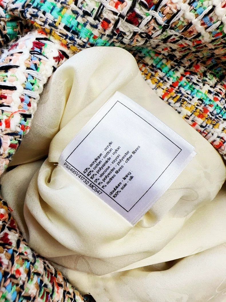 Chanel Chanel Colorful Woven Long Vest Size L / US 10 / IT 46 - 7 Thumbnail