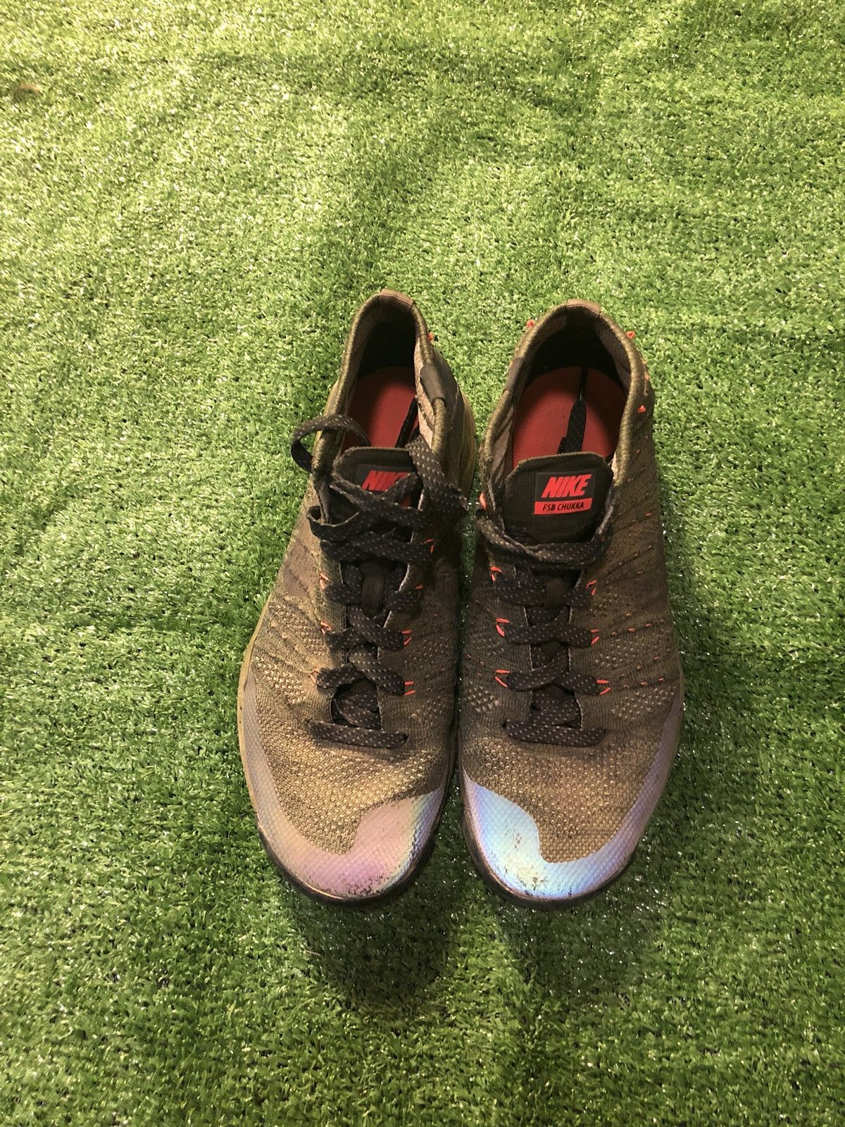 Nike FSB Sneakerboot Flyknit Chukka Olive Waterproof Reflective Mid