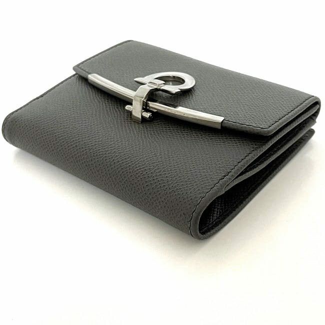 Salvatore Ferragamo SALVATORE FERRAGAMO Grey Leather Size ONE SIZE - 3 Thumbnail