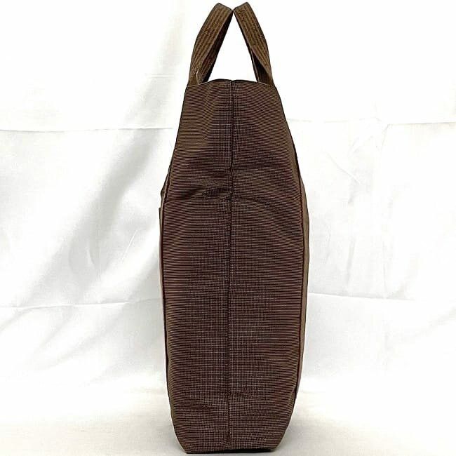 Hermes HERMES Tote Bag Brown Cotton Size ONE SIZE - 2 Thumbnail